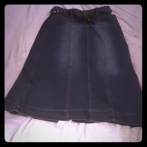 Denim Skirt